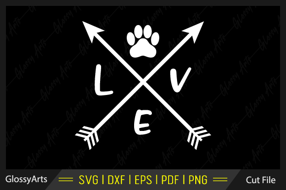 Cat Love Svg Printable Cut File