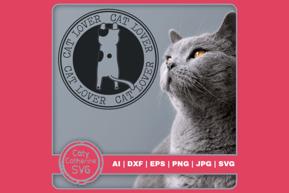 Cat Lover SVG Cut File