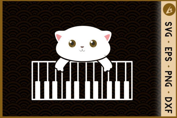 Cat Piano SVG Review